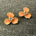 Flower earrings